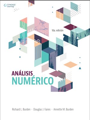 cover image of Análisis Numérico
